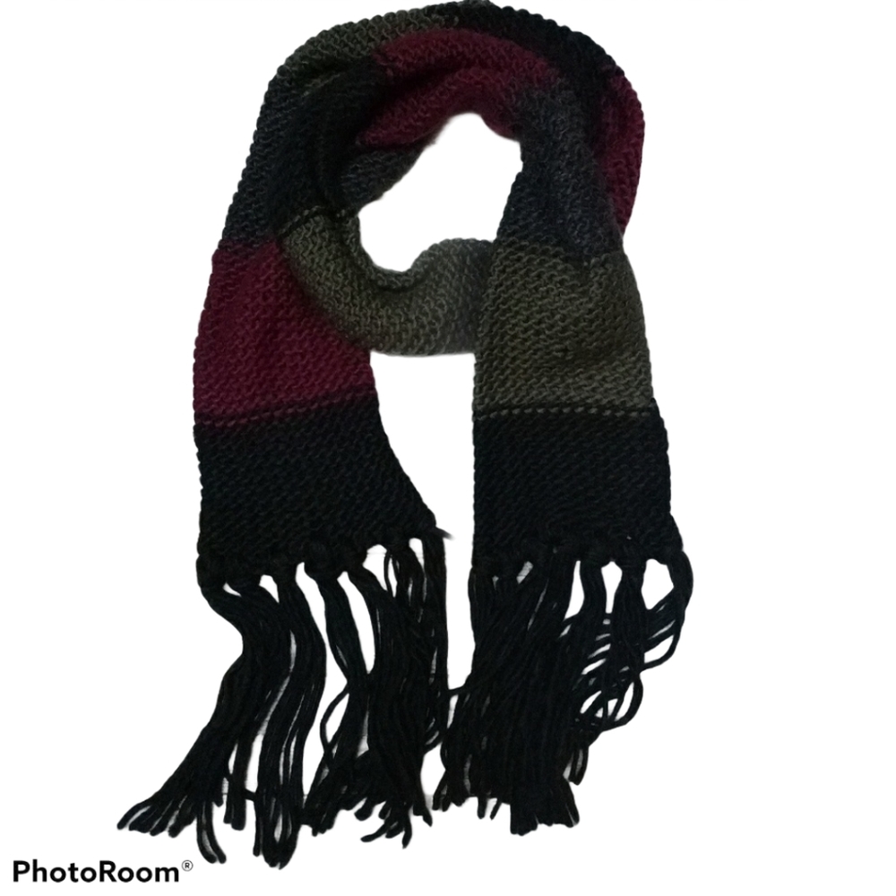 21men Striped Scarf